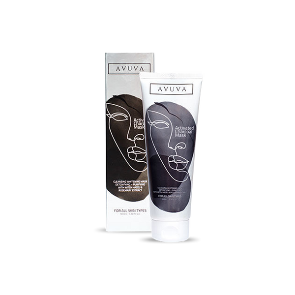 Charcoal Mask • Avuva • Cosmetika Box