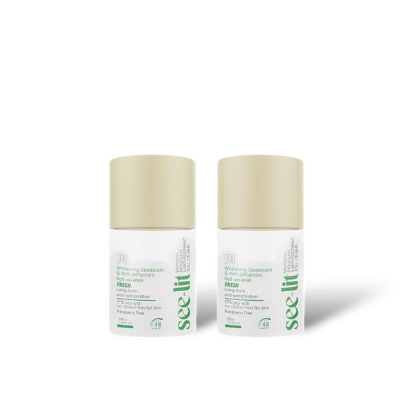 Whitening Deodorant & Anti-Perspipant Roll On - Fresh (1+1 Free)