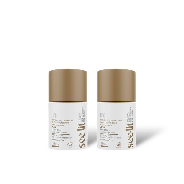 Whitening Deodorant & Anti-Perspipant Roll On - Oud (1+1 Free)